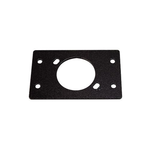 Wiremold AV9016BK XLR Pane Mount Plate, double plates