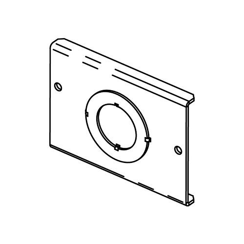 Wiremold EFB6-3/4-11/4 Evolution Series EFB6 Floor Box Knockout Plate