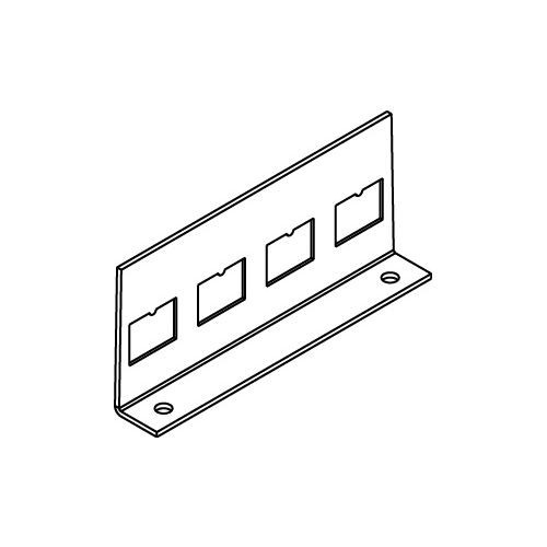 Wiremold RFB-4TKO-SS RFB4-SS Series Communication Bracket