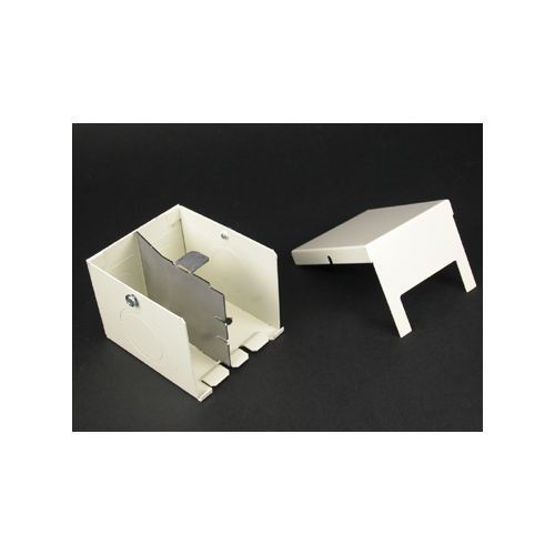 Wiremold 2410D-FW 2400D Divided Entrance End Fitting