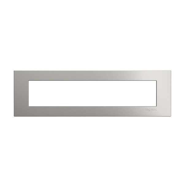 Wiremold 5-Cube-Stainless-Trim-Plate 5-Cube Trim Plate in Stainless Steel