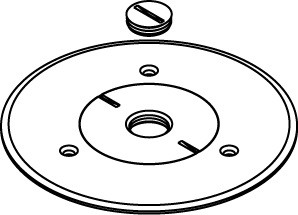 Wiremold 896TCKAL-1/2 Ratchet-Pro 881 Series Communications or Power Cover Plate