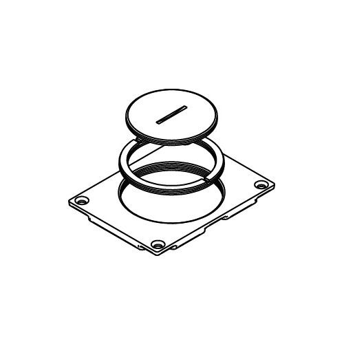 Wiremold 829CK Communications Cover Plate