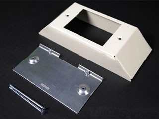 Wiremold G3046S Bump Up Device Plate Gray