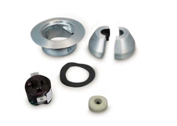 Wiremold 1223AL Service Fitting, 3-1/2" 20A, Aluminum