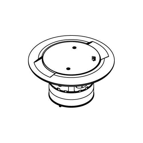 Wiremold ABPLUG4 AMD8 Communications Poke-Thru Device Abandonment Plug Assembly