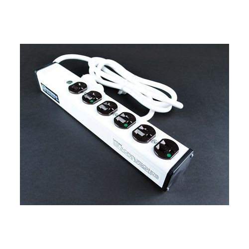 Wiremold ULBH6-15 Plug-In Outlet Center Unit / Medical/Dental Grade/NOT for Patient Care areas/120V/15A/6 O/L /15\' cord