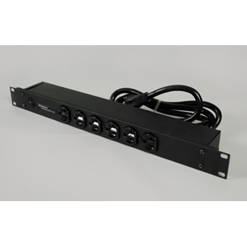 Wiremold J60B2B20X Rack Mount 120V/20A/6 front O/L /15' cord