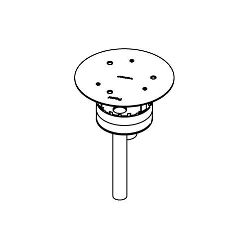 Wiremold AMD8STC AMD8 Communications Poke-Thru Device Insert Assembly With Disposable Plate