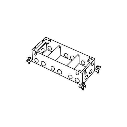 Wiremold 880S3 880S3 - Omnibox Series Steel Floor Box