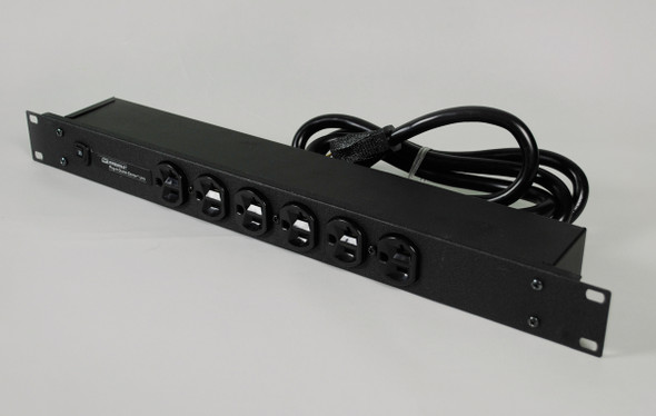 Wiremold J60B2B20X-TL RackMount, 19inch Black W/3 5-20R