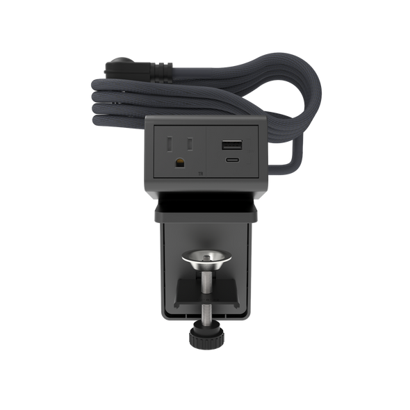 Wiremold 2-Cube-dash-Desktop-Power-Center-Graphite 2-Cube Desktop Power Center in Graphite