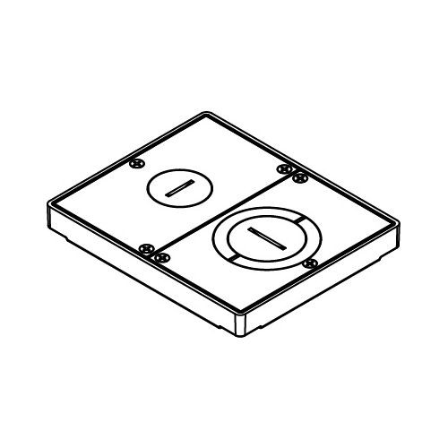 Wiremold FPFFTBZ FPFFT - FloorPort Series Furniture Feed Cover Assembly