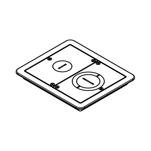 Wiremold FPFFTCBK FPFFTC - FloorPort Series Furniture Feed Cover Assembly