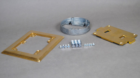 Wiremold S166B Flush brass communication (slides)