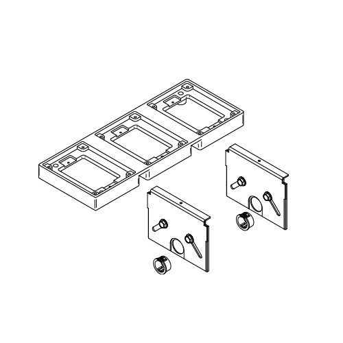 Wiremold 838TAL-880CS3 Omnibox Series Kit
