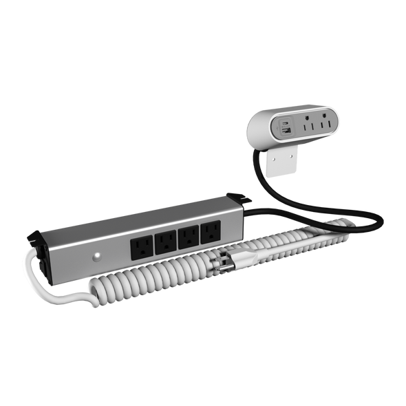 Wiremold SS246WH Sit Stand Desk Power
