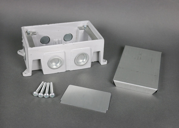 Wiremold 880CS2-NA 880CS2-NA - Omnibox Series Cast-Iron Floor Box
