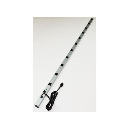 Wiremold 7011BDS CabinetMate Plug-In Outlet Center Unit / 120V/15A / 70" long / 11 O/L / 15' cord / Computer Grade Surge