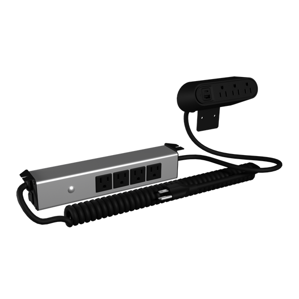 Wiremold SS346BK Sit Stand Desk Power