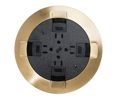 Wiremold PSRC9FFTCBS PSRC9 Series Flush Furniture Feed Fitting