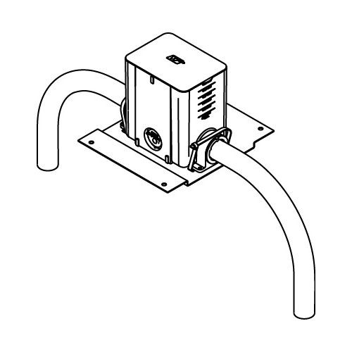 Wiremold 880MPFC 880MPFC Series Fire Classified Nonmetallic Rectangular Floor Box