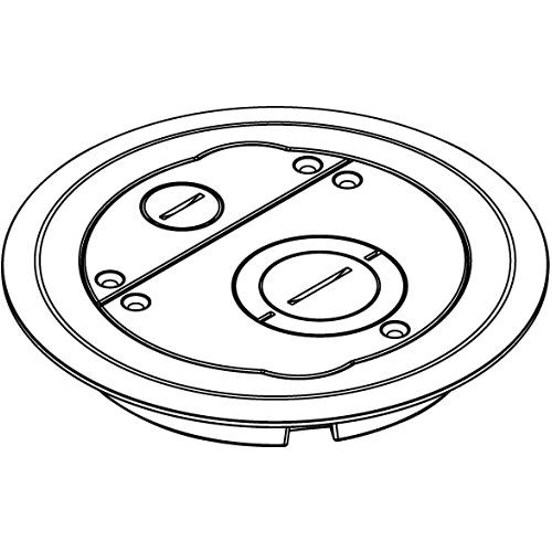 Wiremold 6CFFTCBZ Evolution 6AT Series Furniture Feed Cover Assembly
