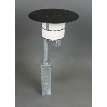 Wiremold 4FFATC15AL Flush Furniture Feed Poke-Thru Assembly Aluminum