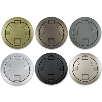 Wiremold 6CTC2BK Evolution 6AT Series Flush Style Cover Assembly