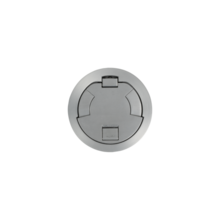 Wiremold 6CT2AA 6IN FLUSH STYLE CVR ASSEMBLY AA BRUSHED ALUMINUM