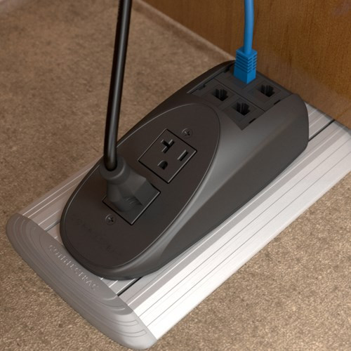 Wiremold CTXPO1ACC90SV 90deg Corner Kit on Floor