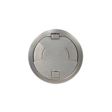 Wiremold 8CTC2SN 8CT Evolution Poke Thru Surface Style Cover, Nickel