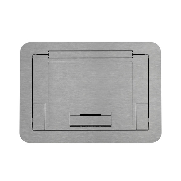 Wiremold EFB45CTAA Evolution Series EFB45 Floor Box Flush Style Cover with Carpet Insert