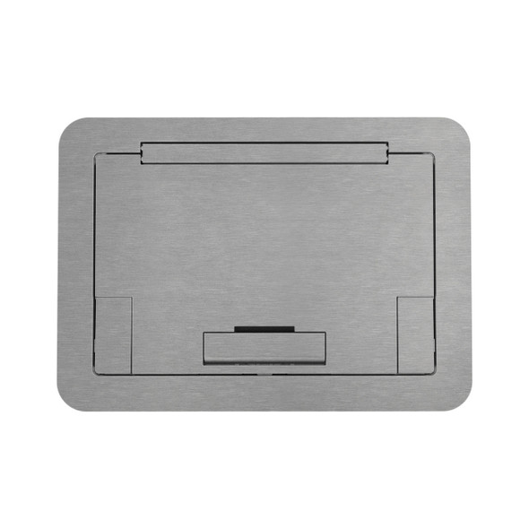 Wiremold EFB45BTAA Evolution Series EFB45 Floor Box Flush Style Cover with Solid Lid