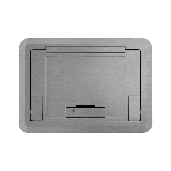 Wiremold EFB45CTCAA Evolution Series EFB45 Floor Box Surface Style Cover with Carpet Insert