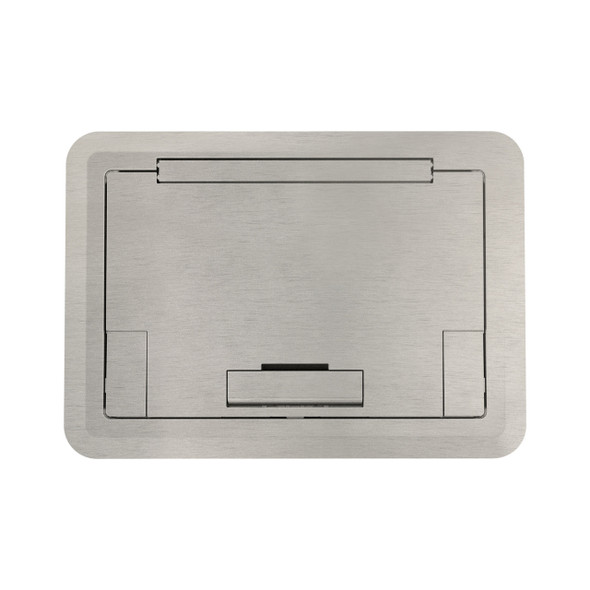 Wiremold EFB45BTCSN Evolution Series EFB45 Floor Box Surface Style Cover with Solid Lid