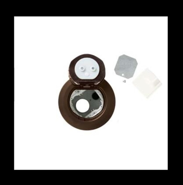 Wiremold 4ATCBZ 4AT Evolution Poke-Thru Device-Unwired- Bronze