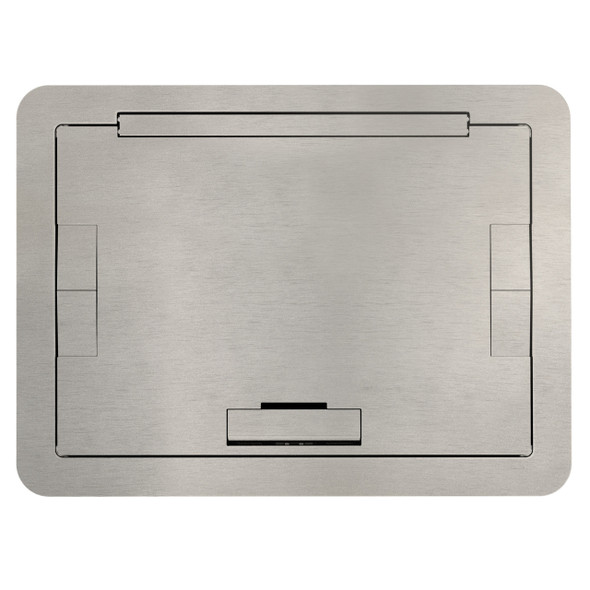 Wiremold EFB6810BTSN Evolution Series EFB6, EFB8, EFB10 Floor Box Flush Style Cover with Solid Lid