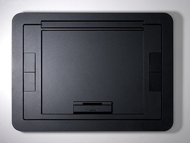 Wiremold EFB6810CTBK Evolution Series EFB6, EFB8, EFB10 Floor Box Flush Style Cover with Carpet Insert