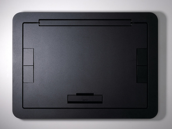 Wiremold EFB6810BTCBK Evolution Series EFB6, EFB8, EFB10 Floor Box Surface Style Cover Only with Solid Lid