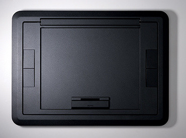 Wiremold EFB6810CTCBK Evolution Series EFB6, EFB8, EFB10 Floor Box Surface Style Cover with Carpet Insert