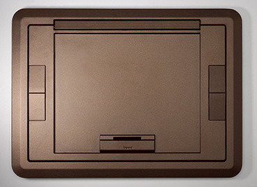 Wiremold EFB6810CTCBZ Evolution Series EFB6, EFB8, EFB10 Floor Box Surface Style Cover with Carpet Insert