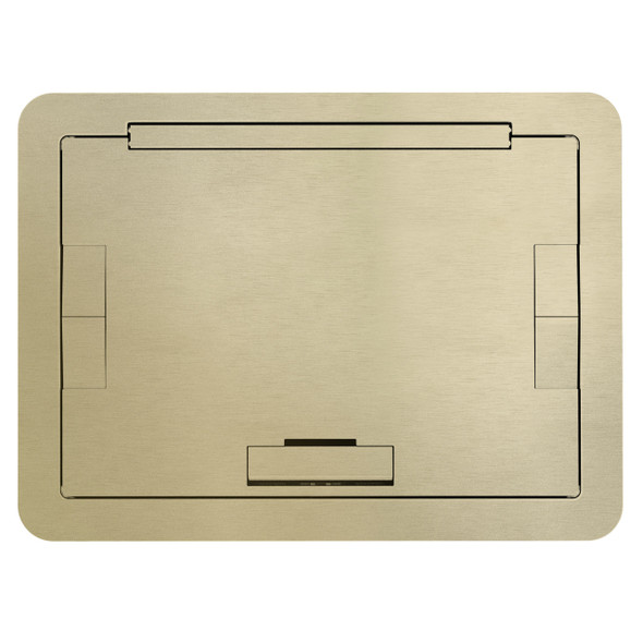 Wiremold EFB6810BTSB Evolution Series EFB6, EFB8, EFB10 Floor Box Flush Style Cover with Solid Lid