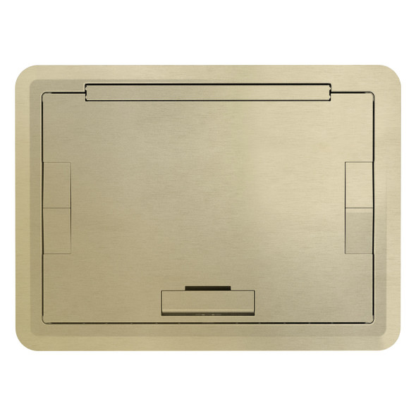 Wiremold EFB6810BTCSB Evolution Series EFB6, EFB8, EFB10 Floor Box Surface Style Cover with Solid Lid