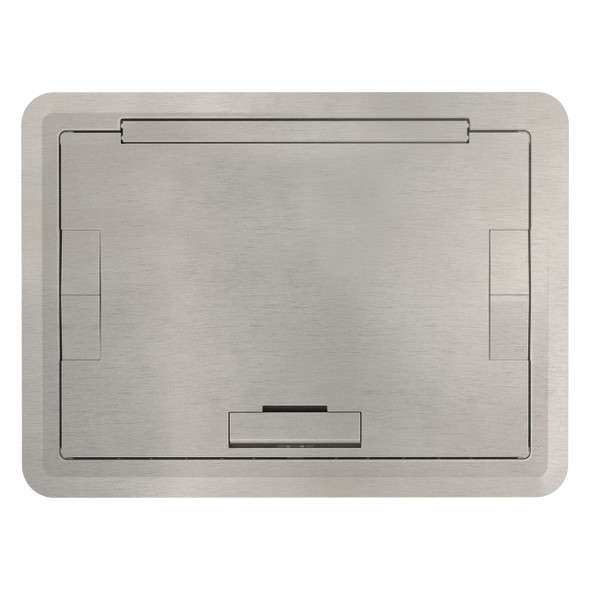 Wiremold EFB6810BTCSN Evolution Series EFB6, EFB8, EFB10 Floor Box Surface Style Cover with Solid Lid