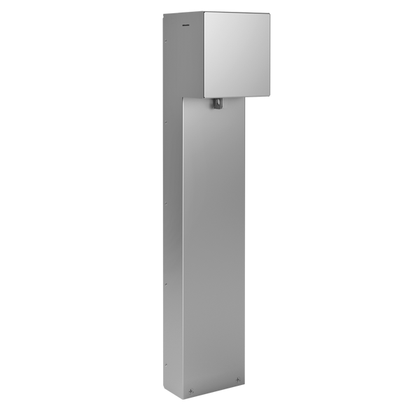 Wiremold XPP2G30C-SV POWER PEDESTAL 2G SILVER COVER