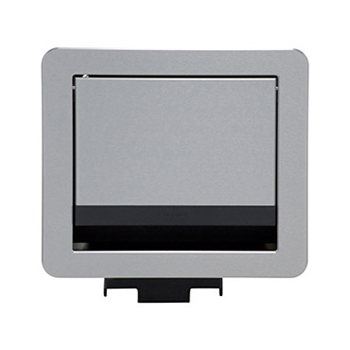 Wiremold TB672PPALF InteGreat, All Power Table Box, Cord Ended, Aluminum