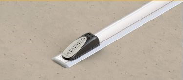 Wiremold CTXPO106251CSV 6ft Top Carpet Kit w 25ft Single Circuit Conduit