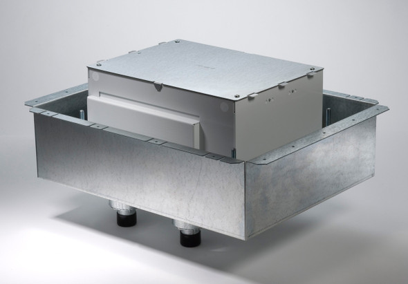 Wiremold EFB10S-FC1122 Evolution Series 10-Gang Fire-Classified Floor Box