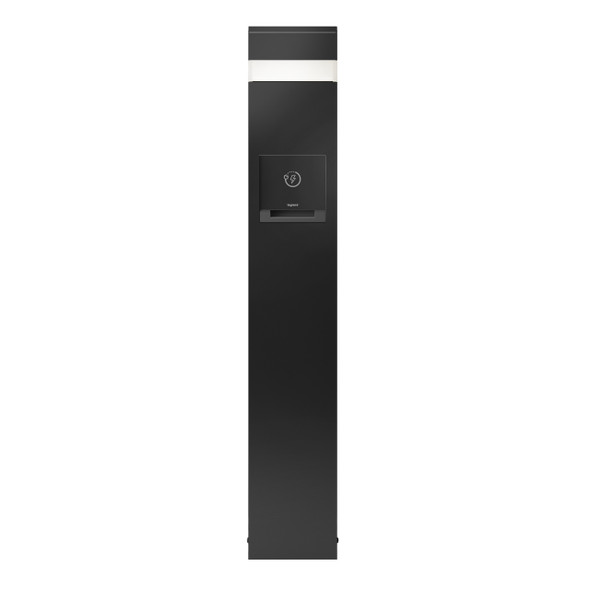Wiremold XCSLF2GUU-SV Outdoor Charging Station 2 Gang UU Silver